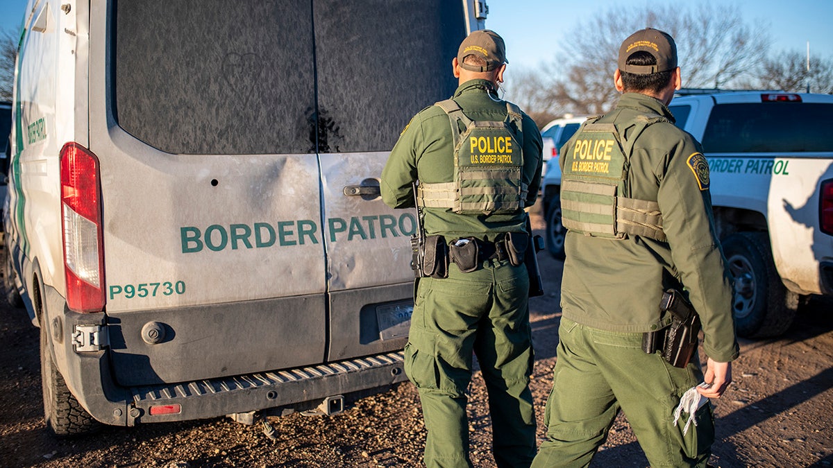 United States border patrol agents in Texas