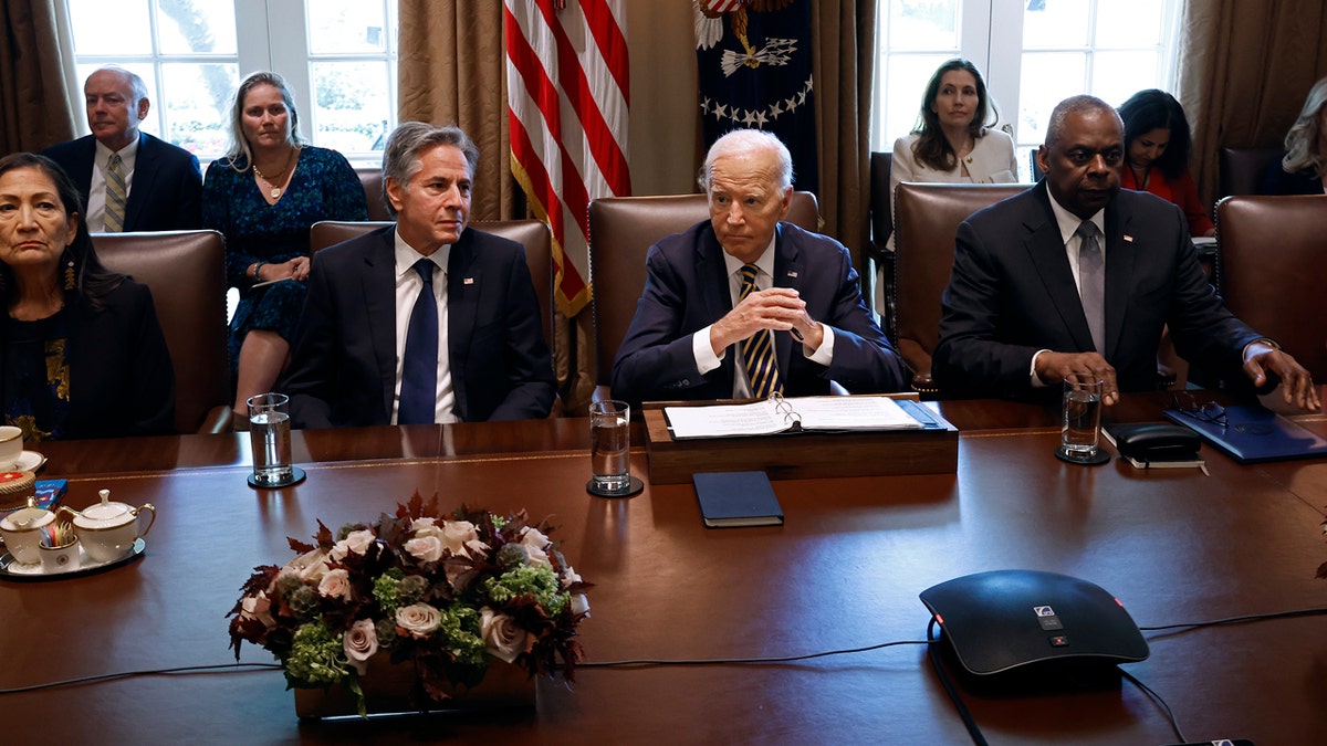 Biden with cabinet