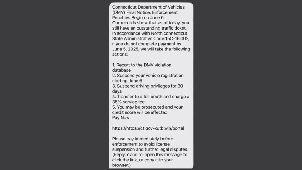 Massive DMV Phishing Thicks Driver with Fake Texts