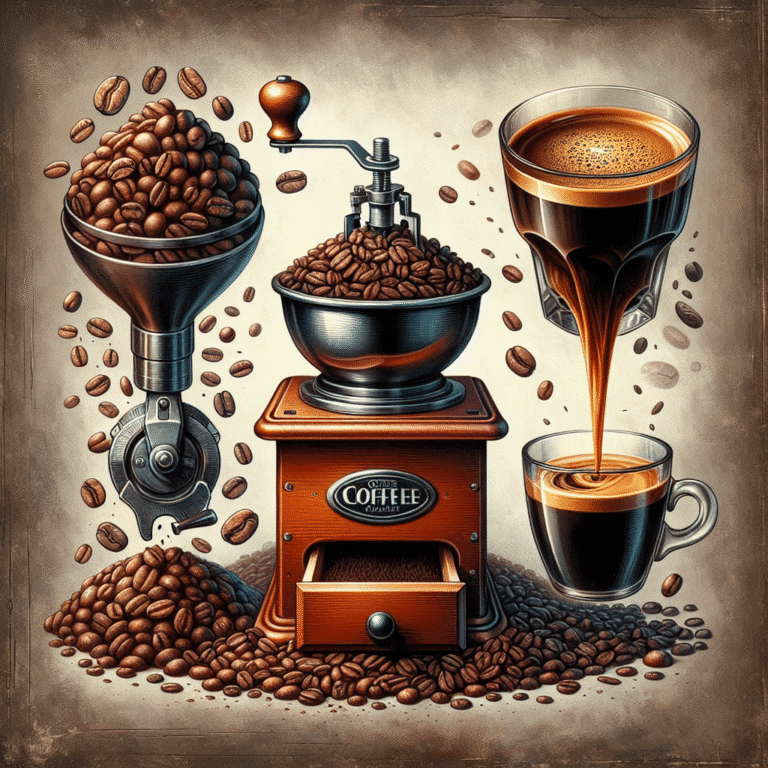 impacto da moagem na extração do café