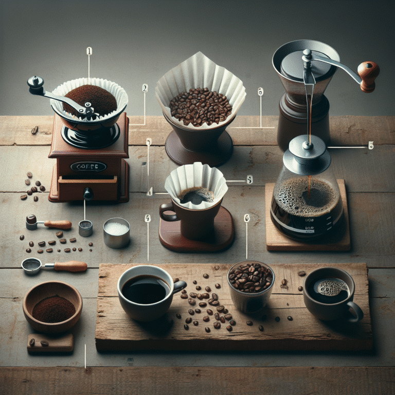 passo a passo para um café coado perfeito