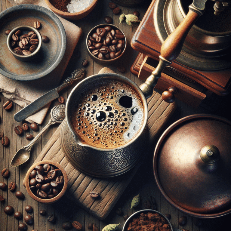 descubra como fazer café turco caseiro autêntico