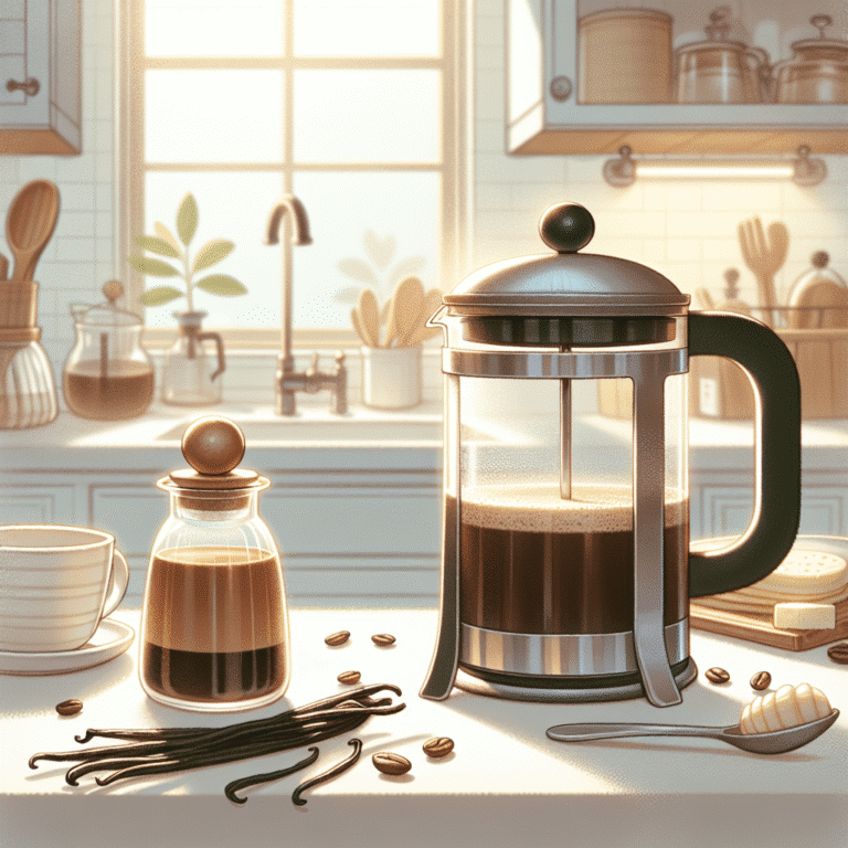 como preparar café aromatizado com baunilha em casa