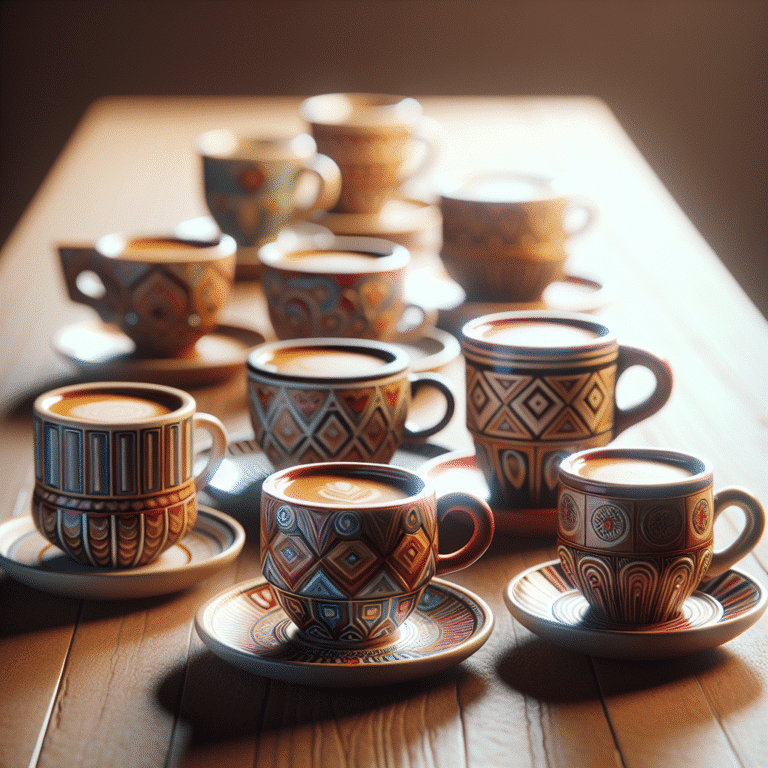 xícaras ideais para café expresso