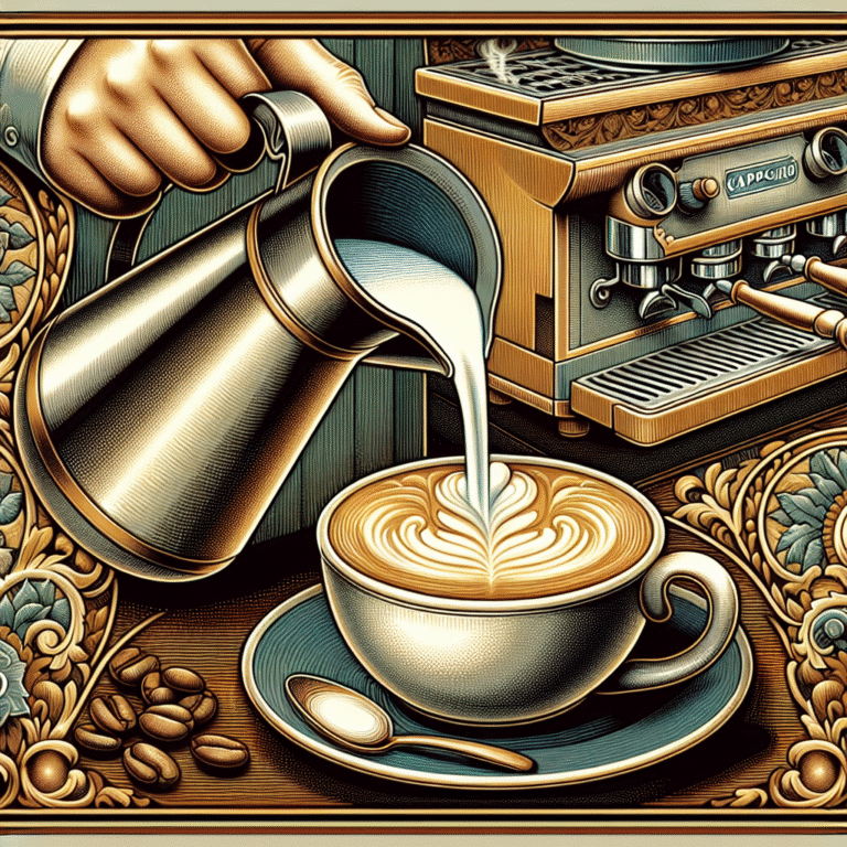 tecnicas de vaporização do leite para cappuccinos