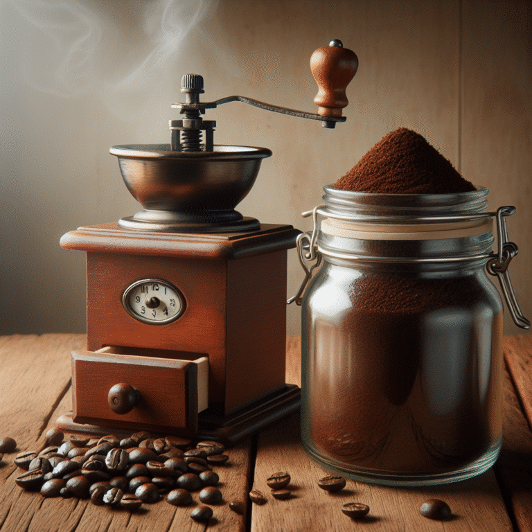 como preservar o frescor do café moído